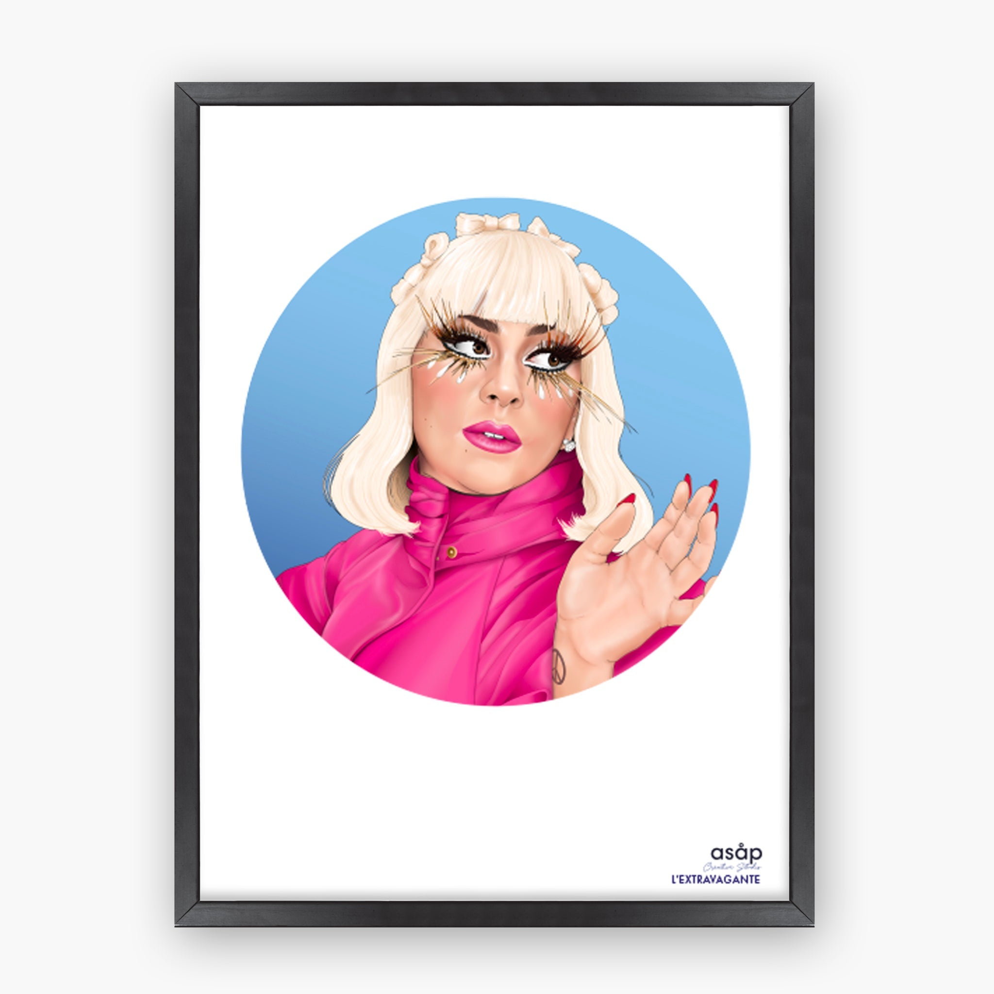 CARTE A5 - L'EXTRAVAGANTE