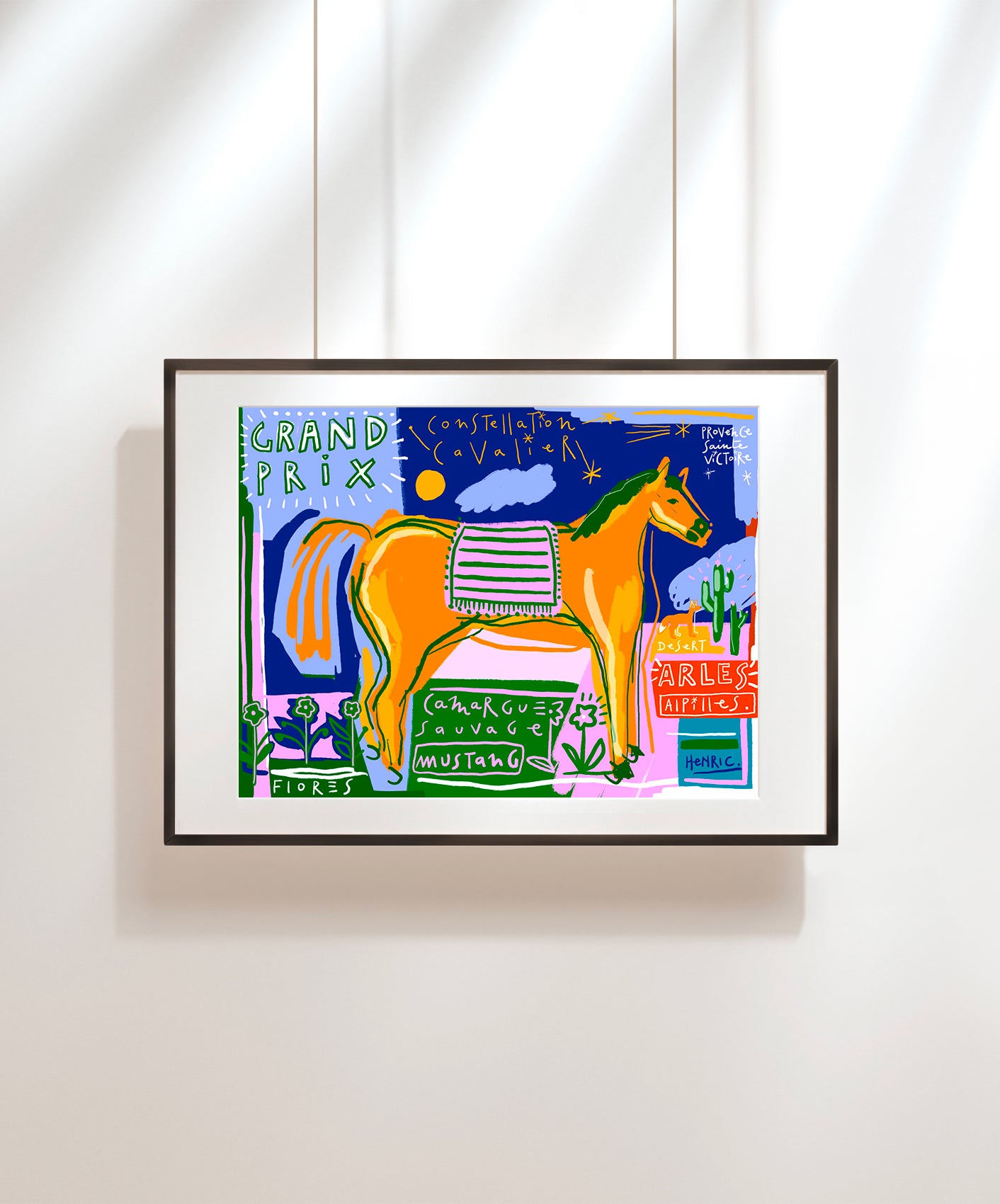 GRAND PRIX - ENCADRÉE 40X50CM