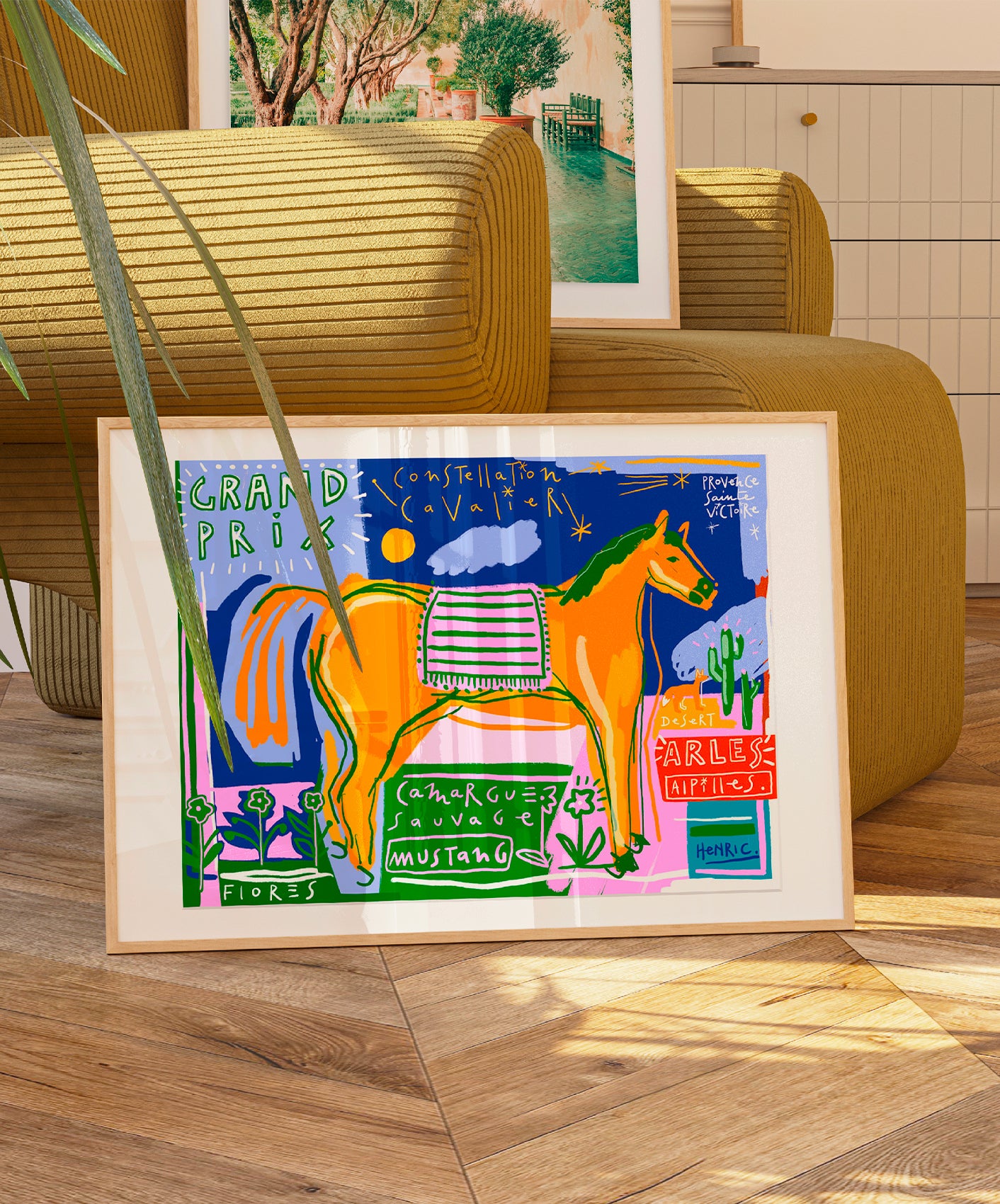 GRAND PRIX - ENCADRÉE 40X50CM