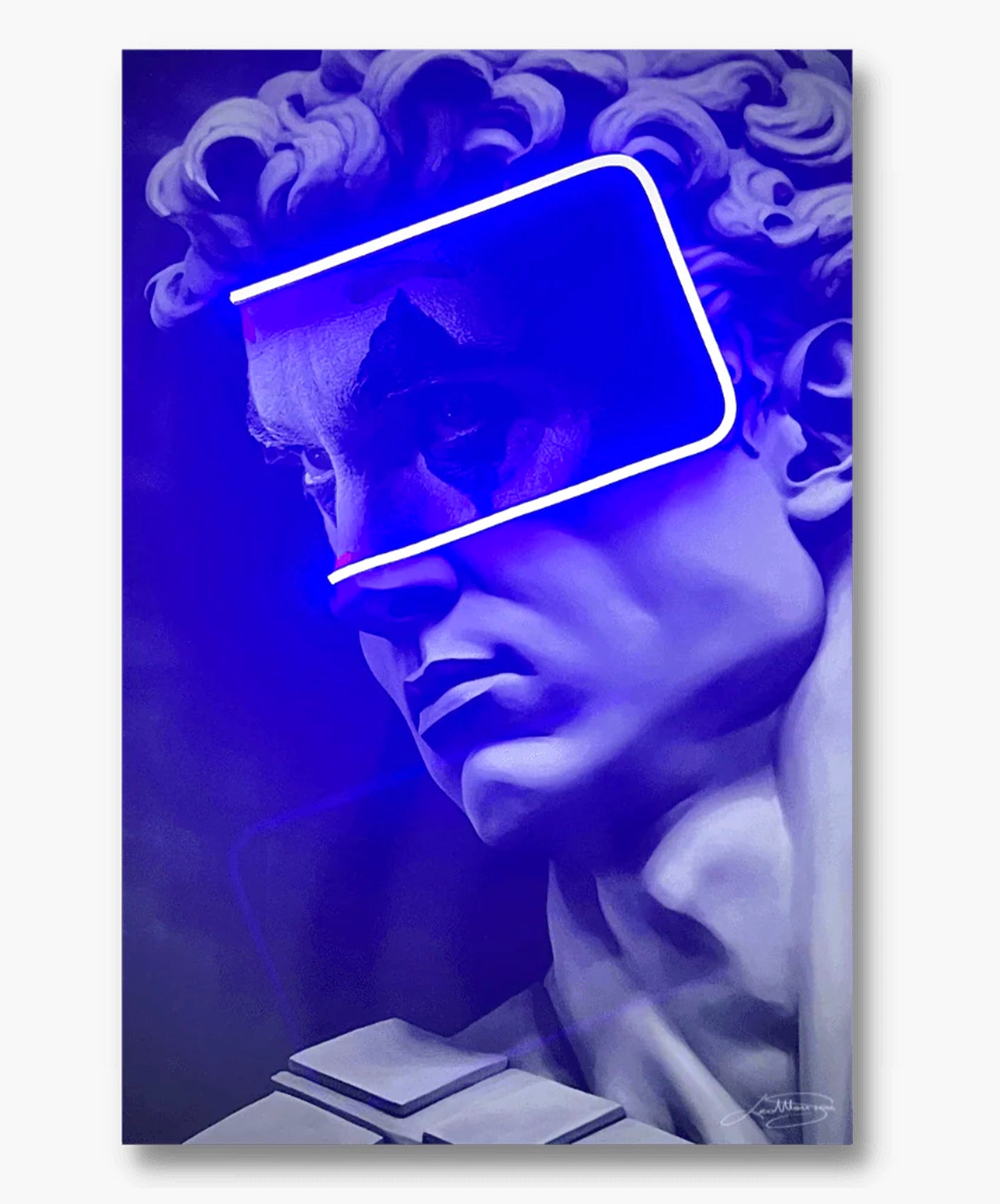 JOKER DAVID STATUE - 40X60CM