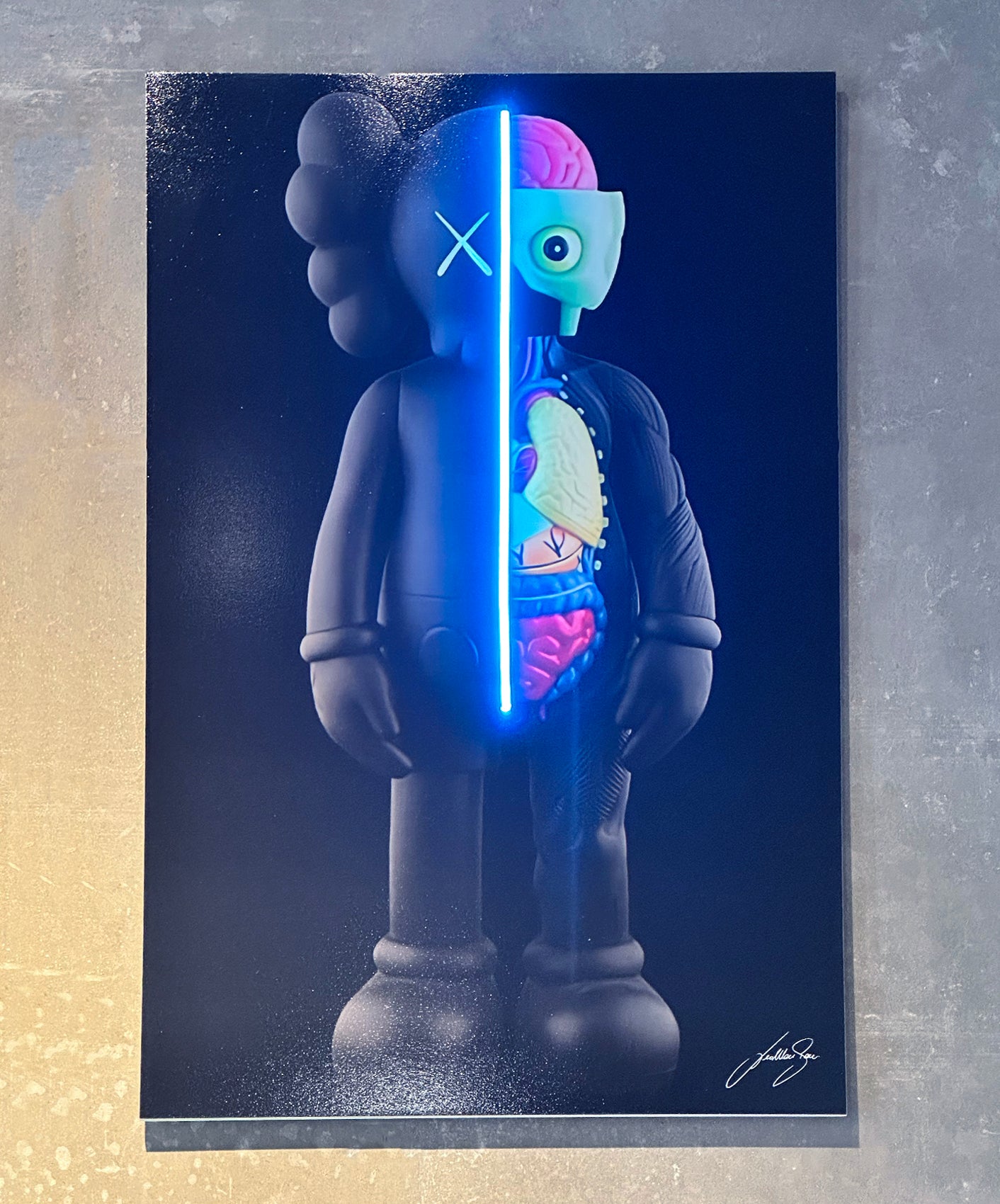 KAWS DISSECTED - 50X75CM