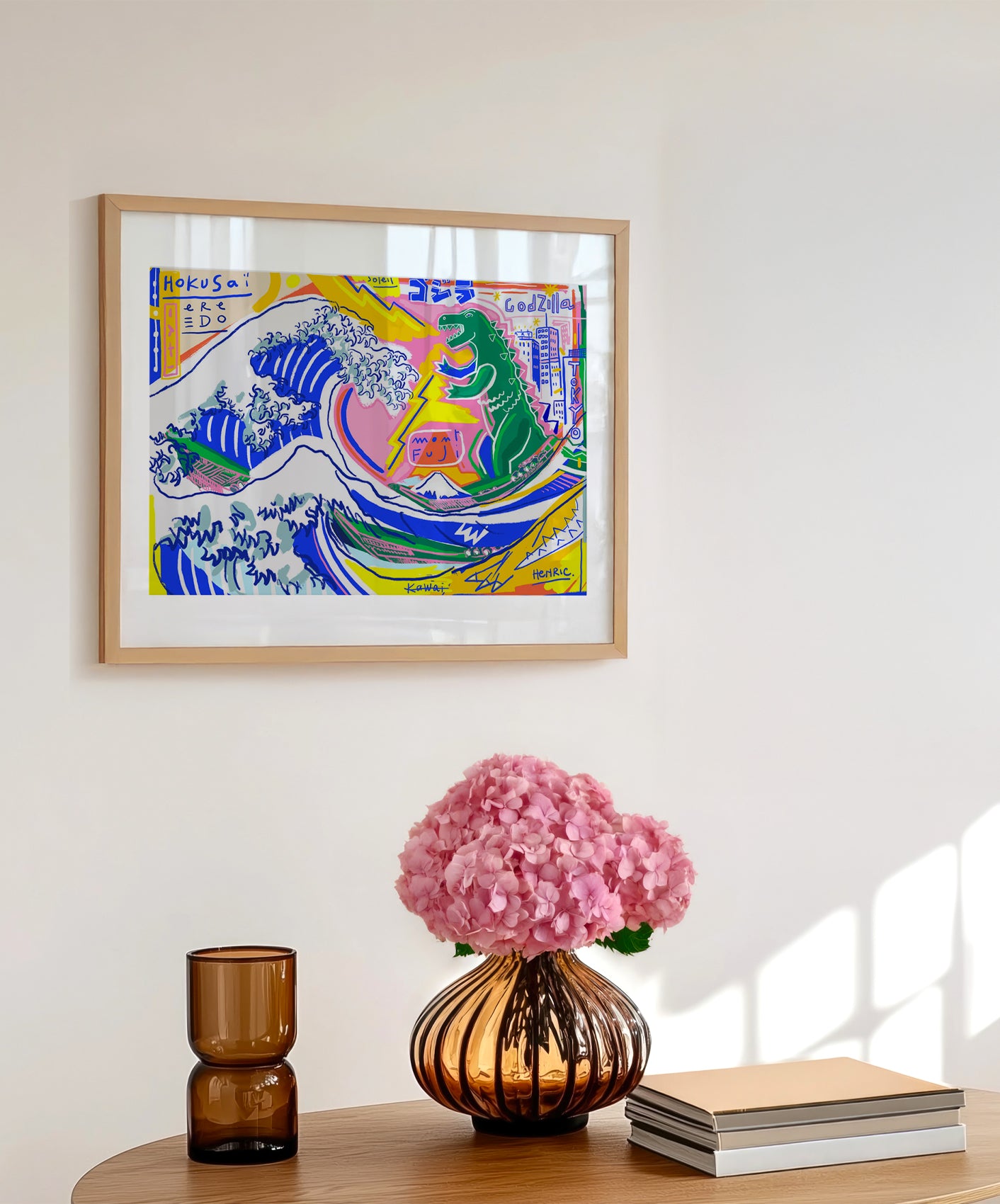 ERE EDO - ENCADRÉE 40X50CM