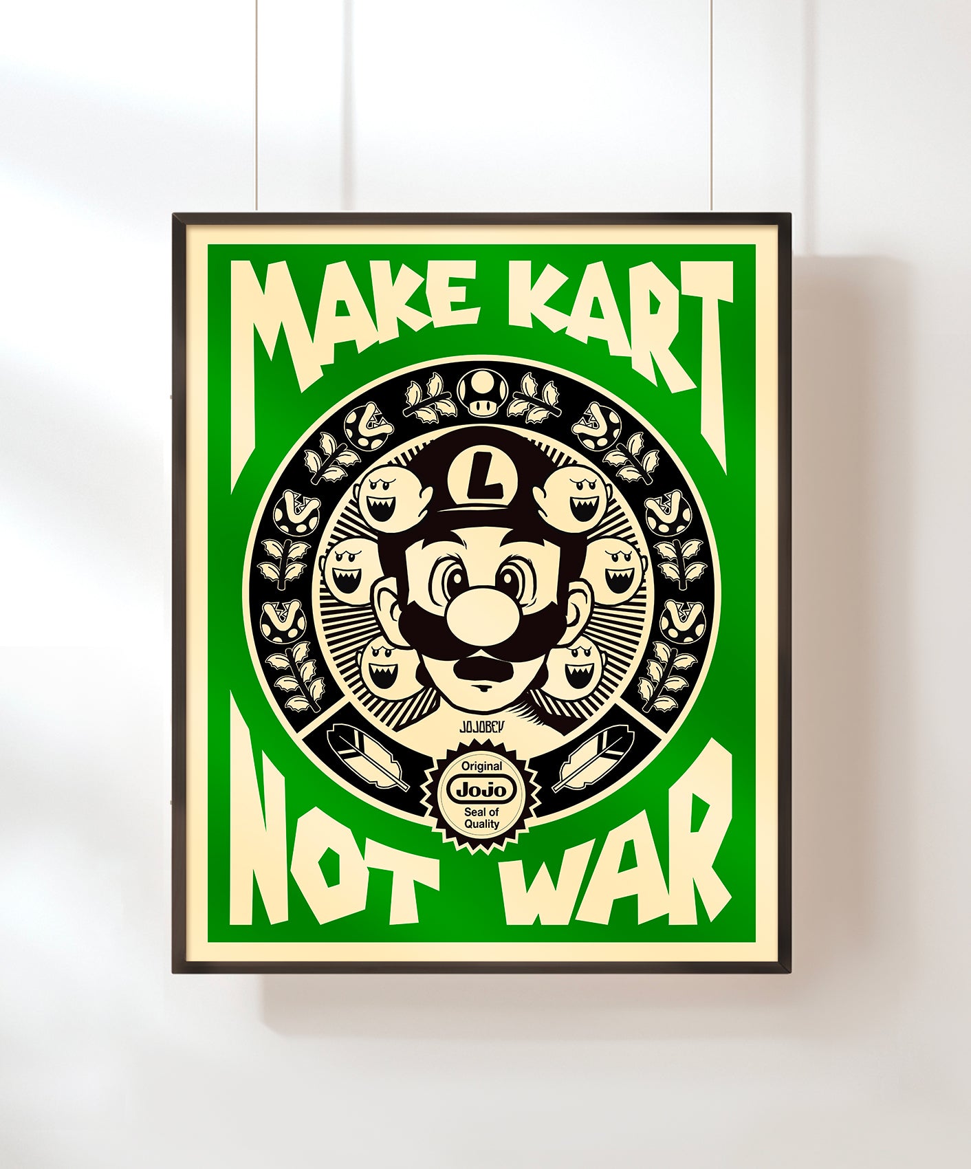 MAKE KART NOT WAR - LUIGI EDITION