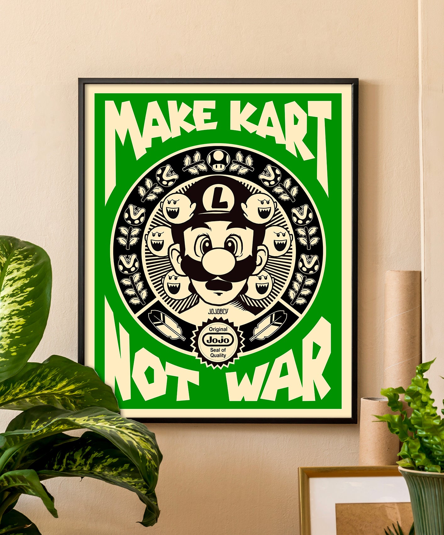 MAKE KART NOT WAR - LUIGI EDITION