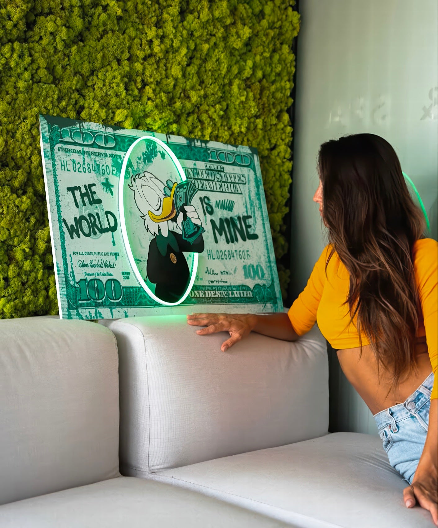 PAPERONI DOLLAR - 60X90CM