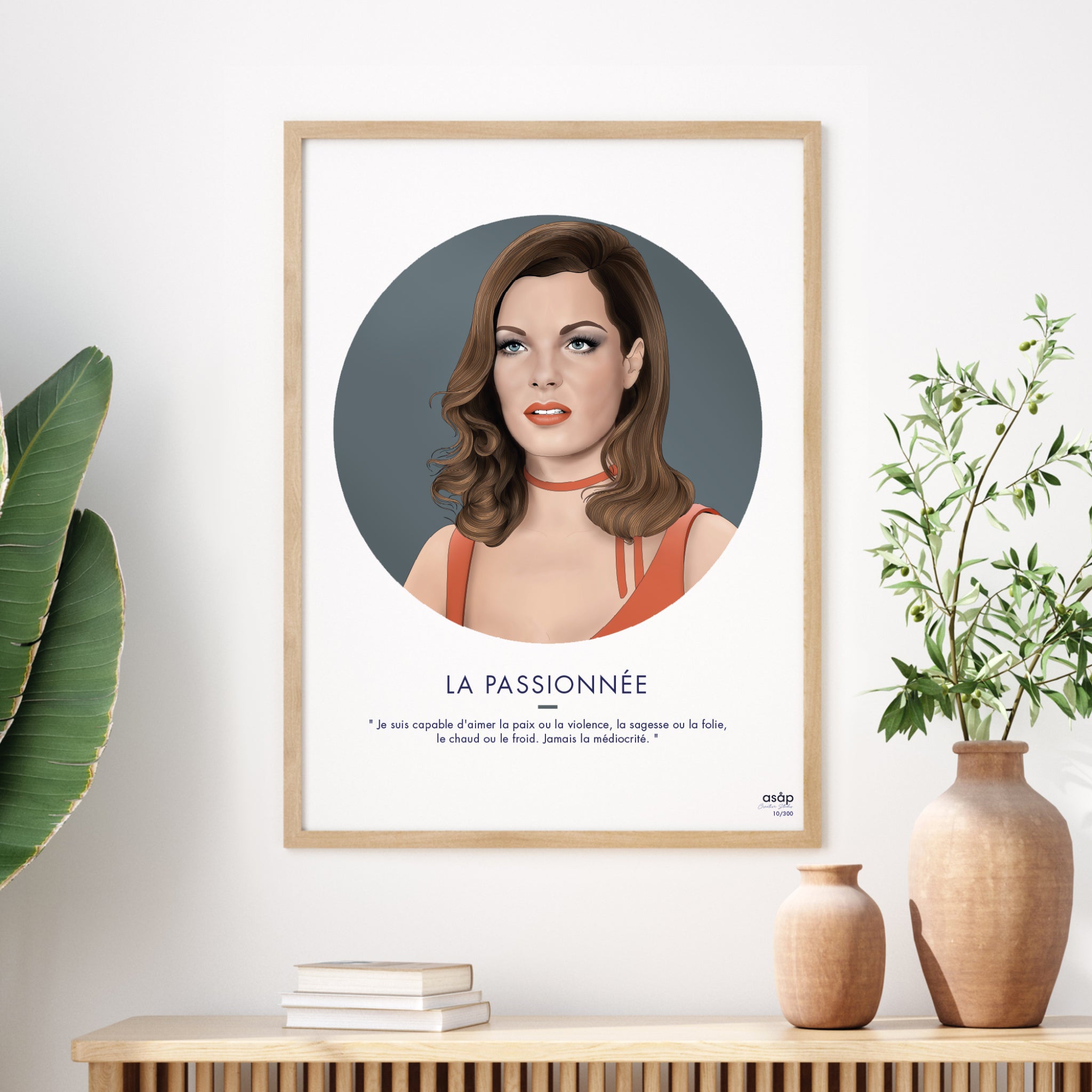 LA PASSIONNÉE