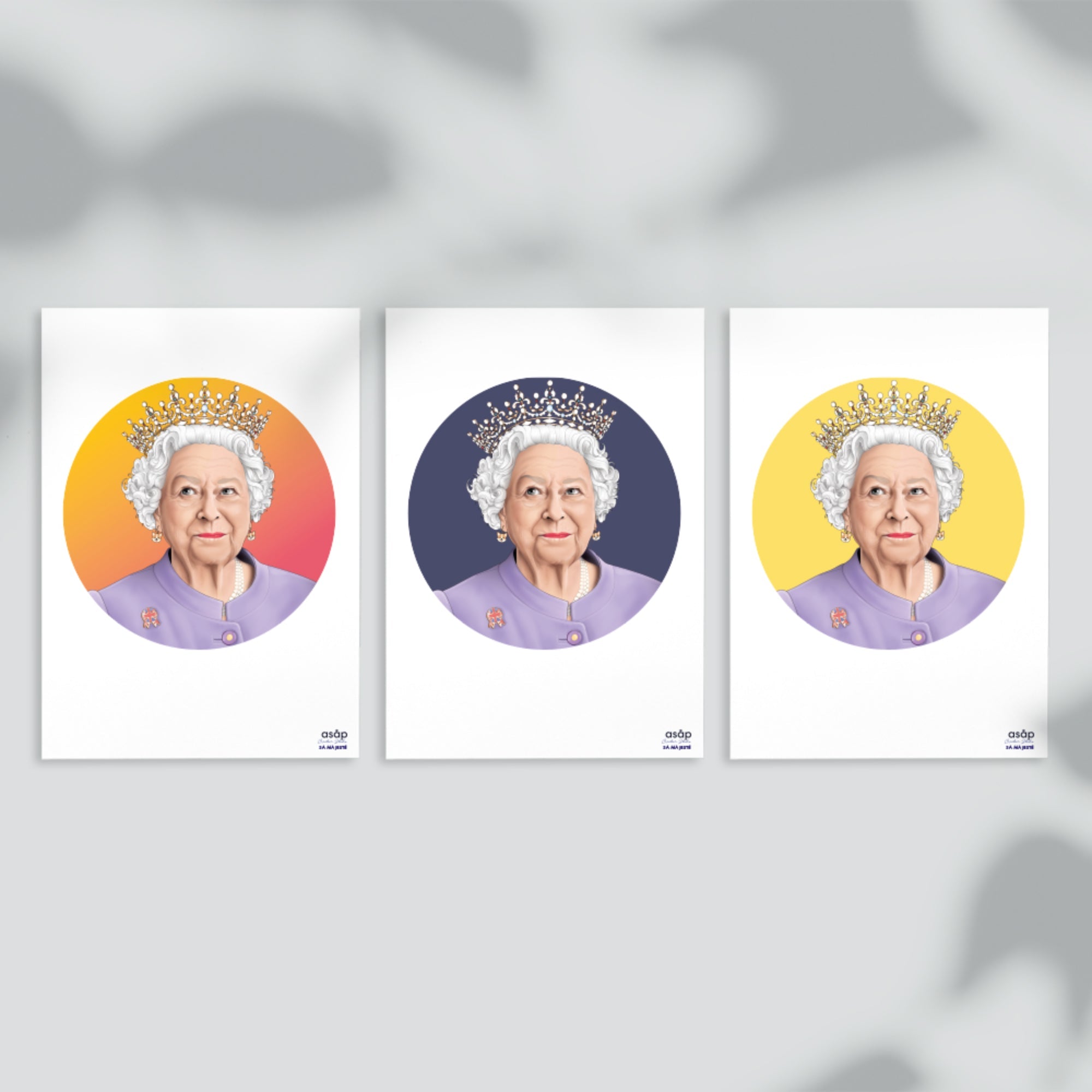 CARTE A5 - SA MAJESTÉ