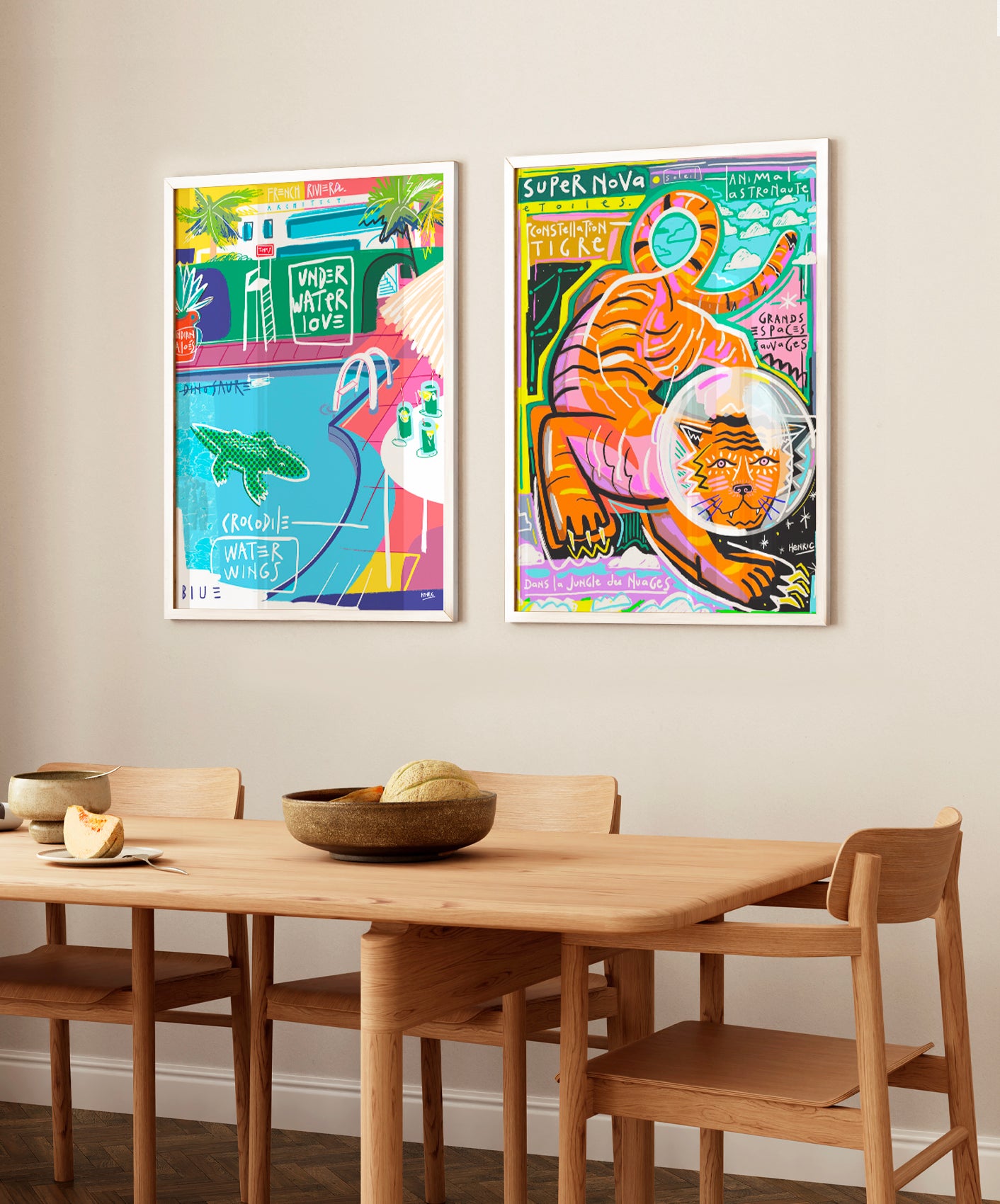 TIGRE SUPERNOVA - SUPPORT DIBOND 60X80CM
