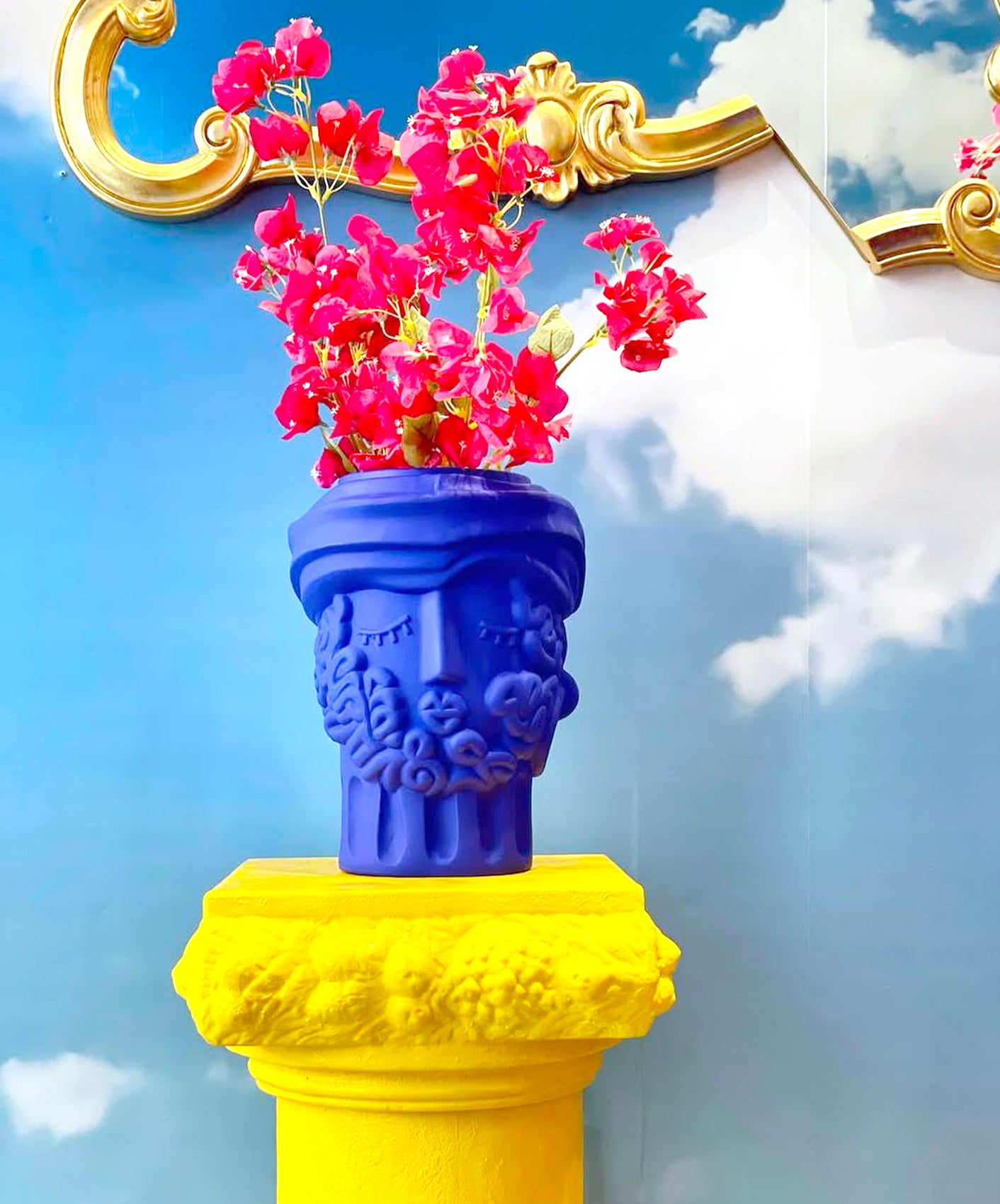 VASE MAN - MAGNA GRAECIA BLEU