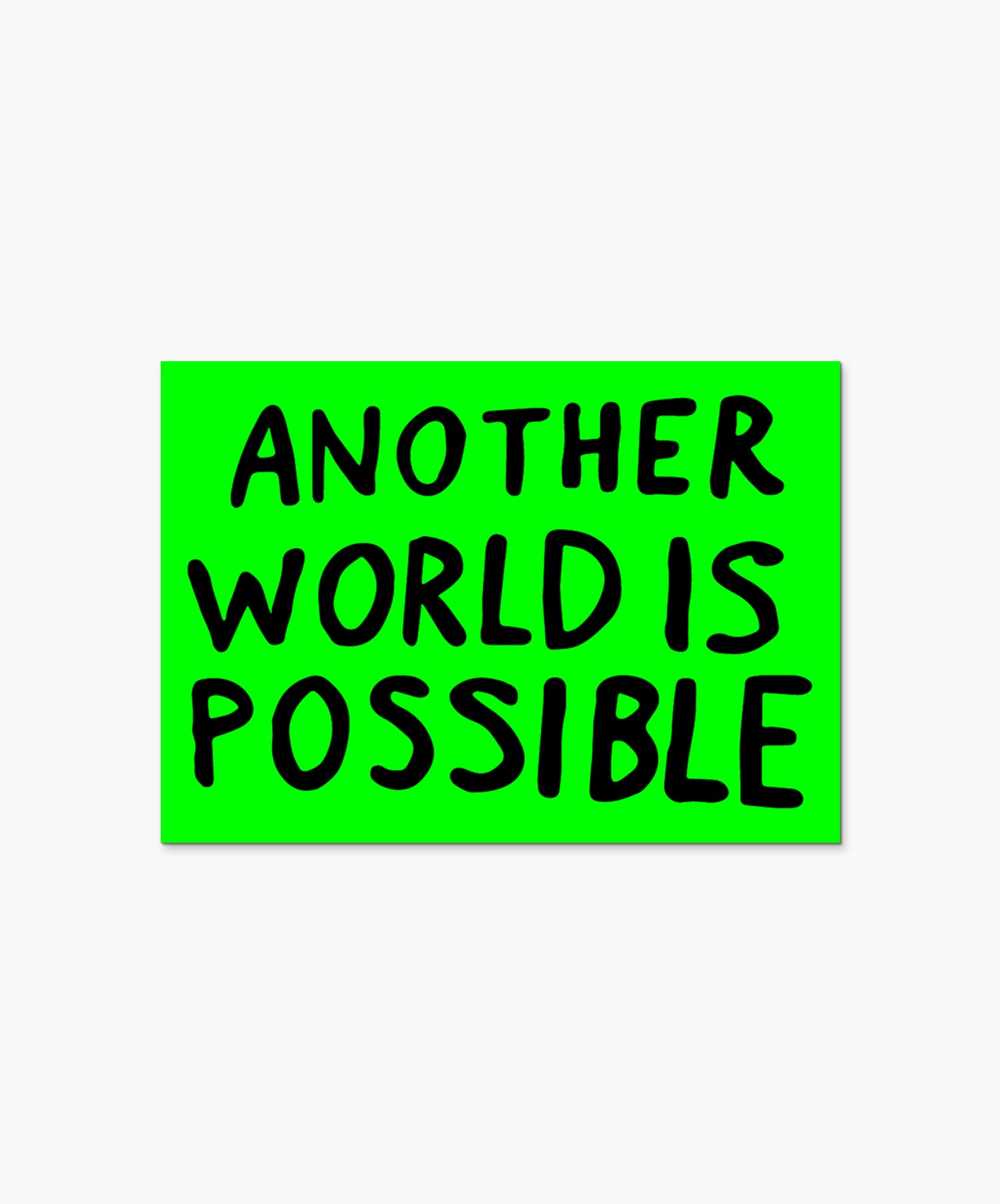 STICKER - ANOTHER WORLD IS POSSIBLE