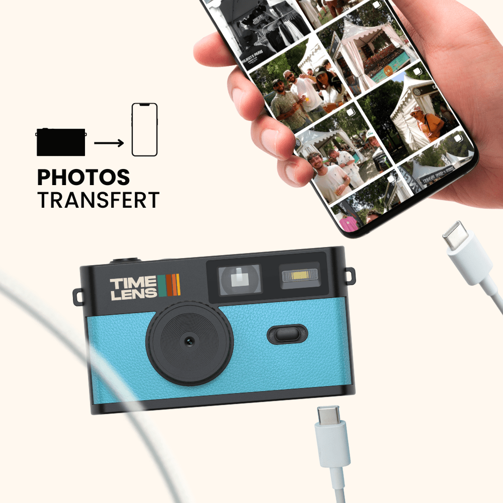 APPAREIL PHOTO - TURQUOISE