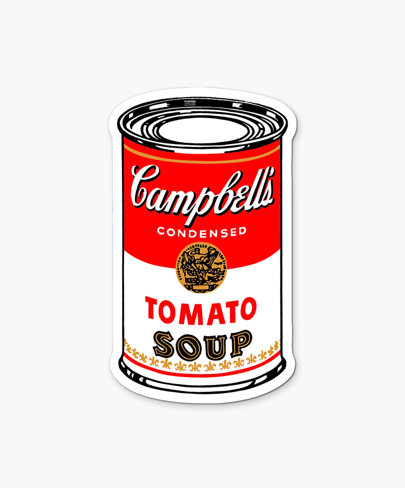 STICKER - CAMPBELL'S SOUP (BY ANDY WHAROL)