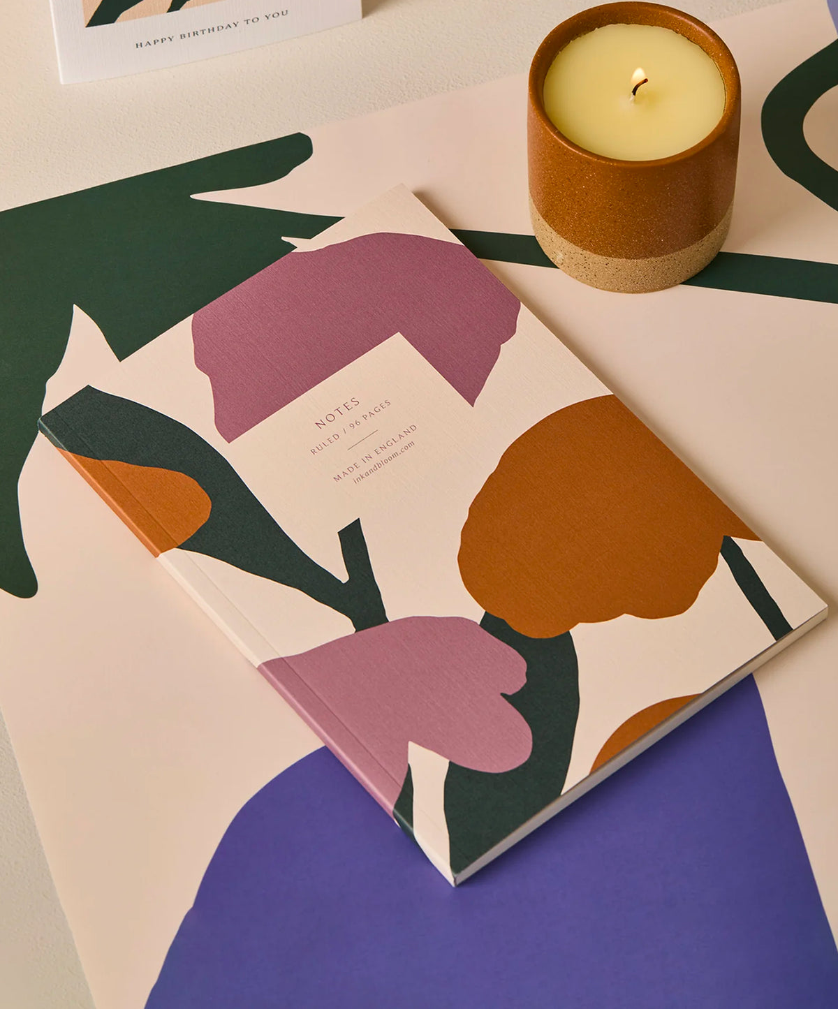 CARNET - FLORAL
