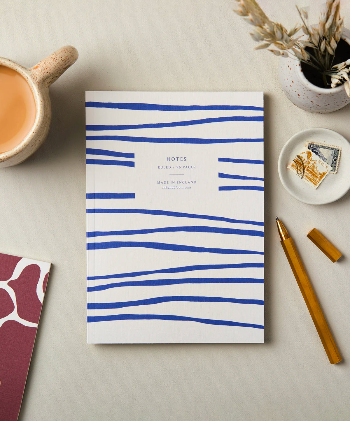 CARNET - BLUE STRIPE