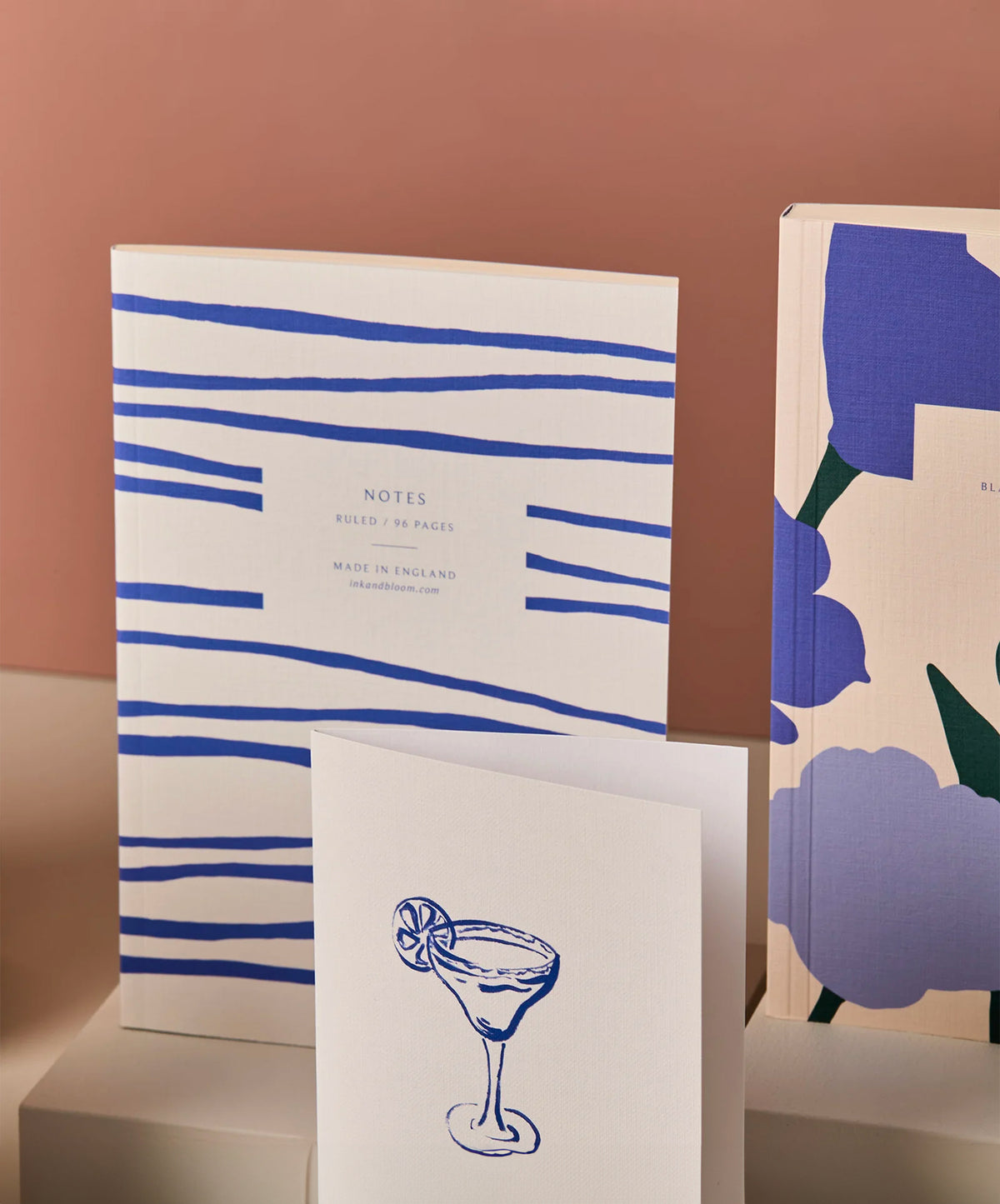 CARNET - BLUE STRIPE