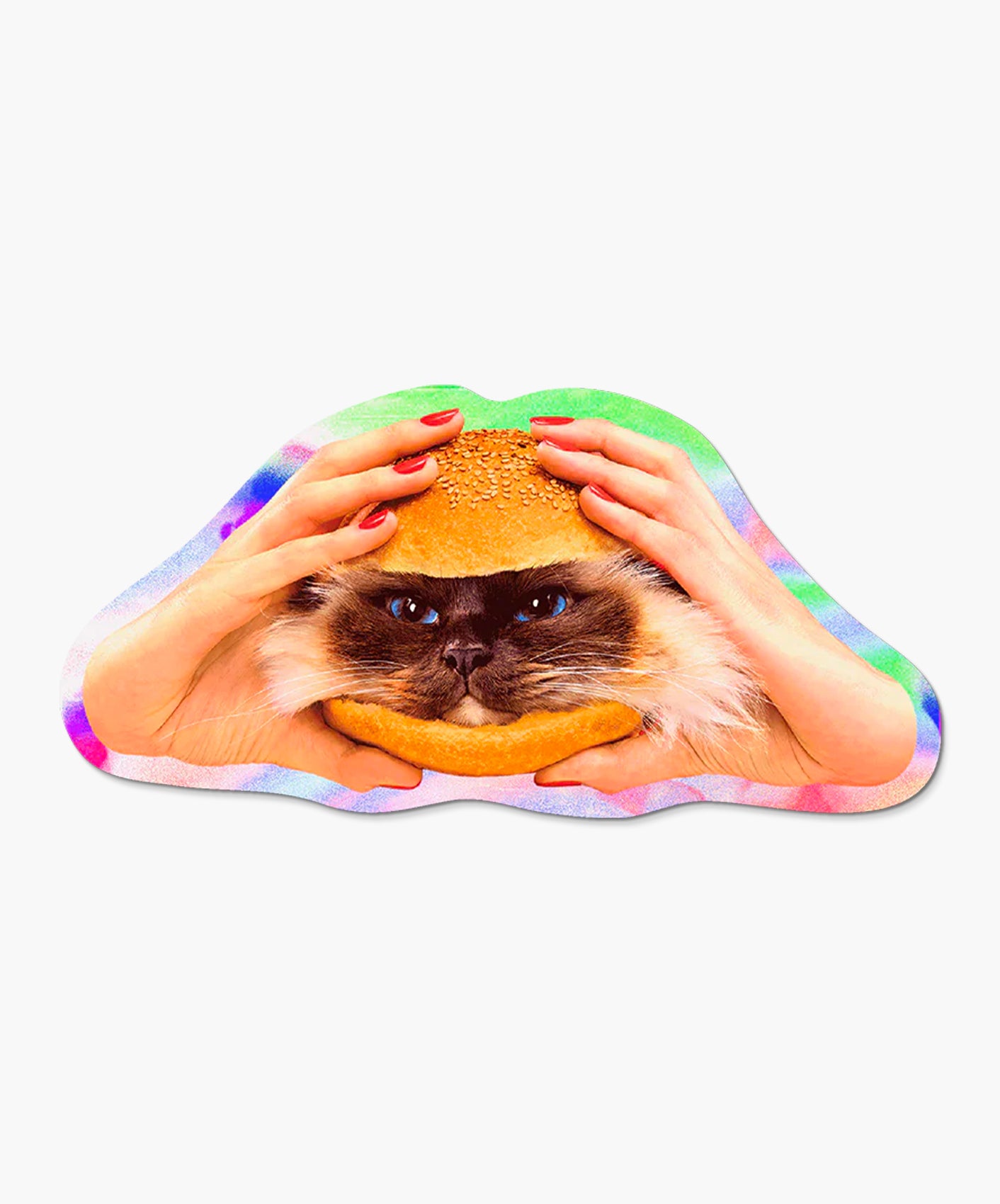 STICKER - CAT BURGER