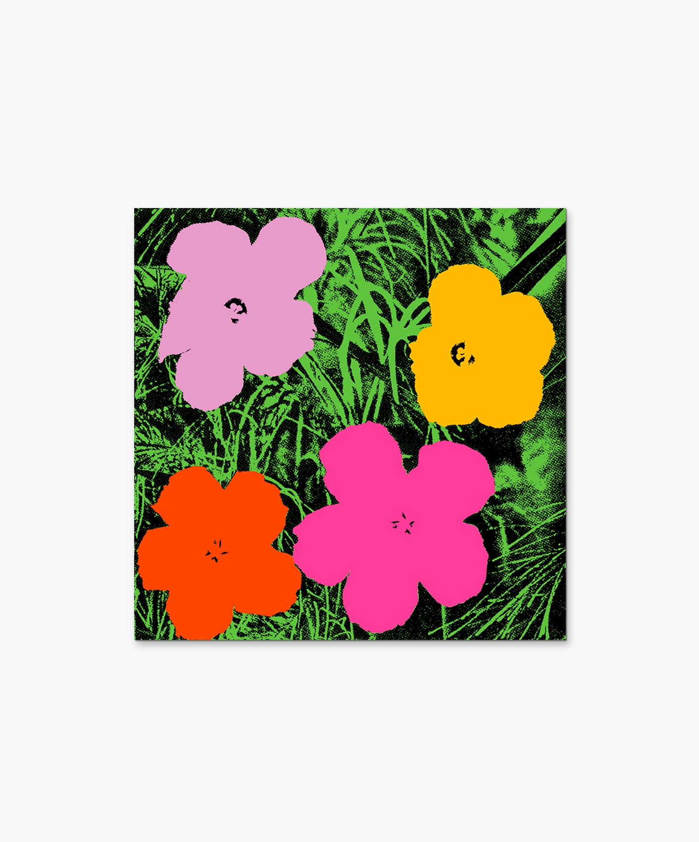 STICKER - FLOWERS (BY ANDY WHAROL)