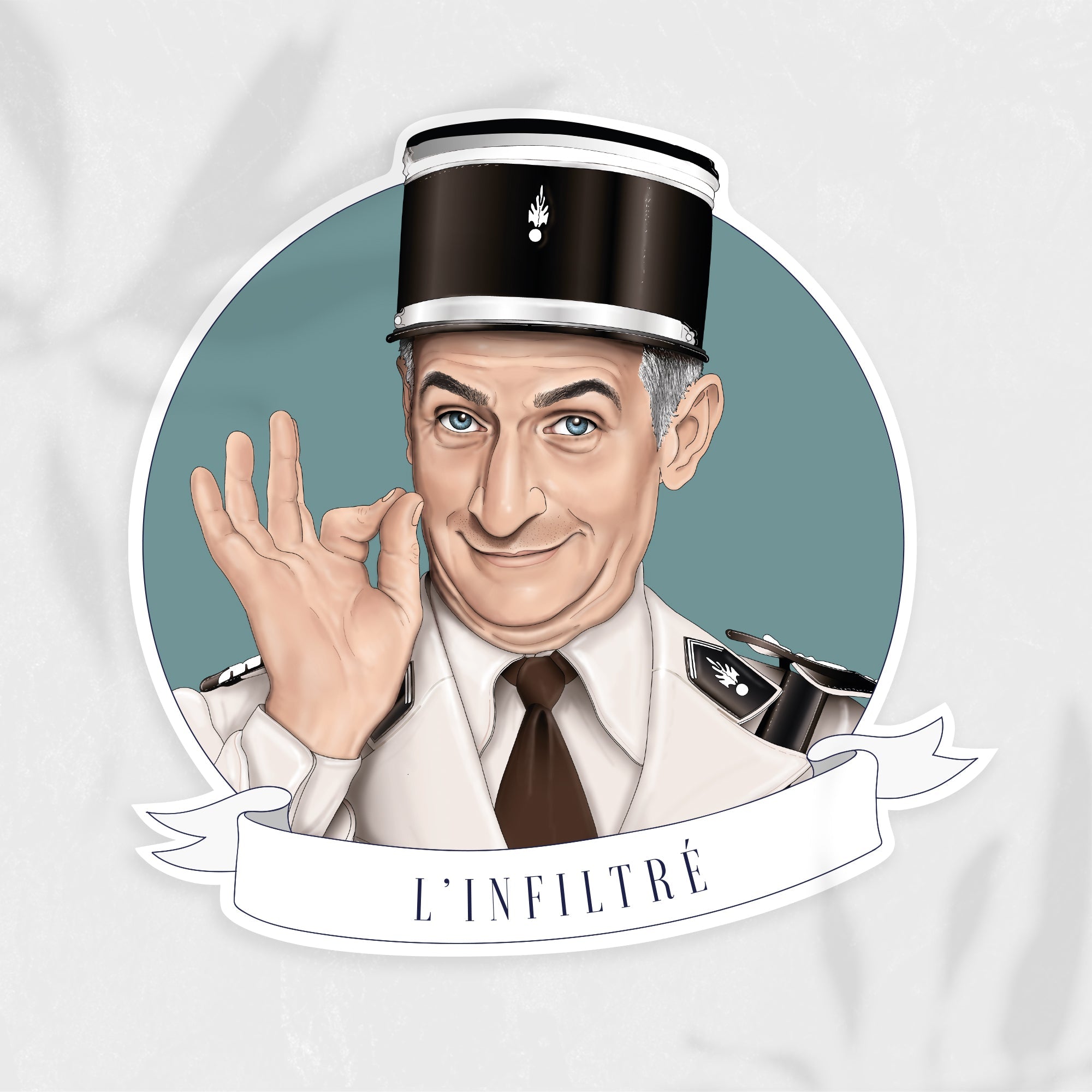 STICKER - L'INFILTRÉ