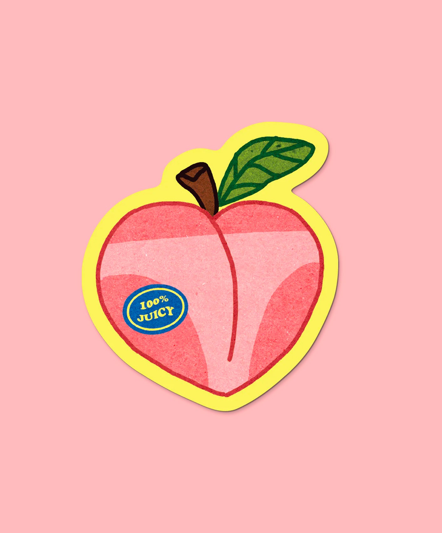 STICKER - 100% JUICY