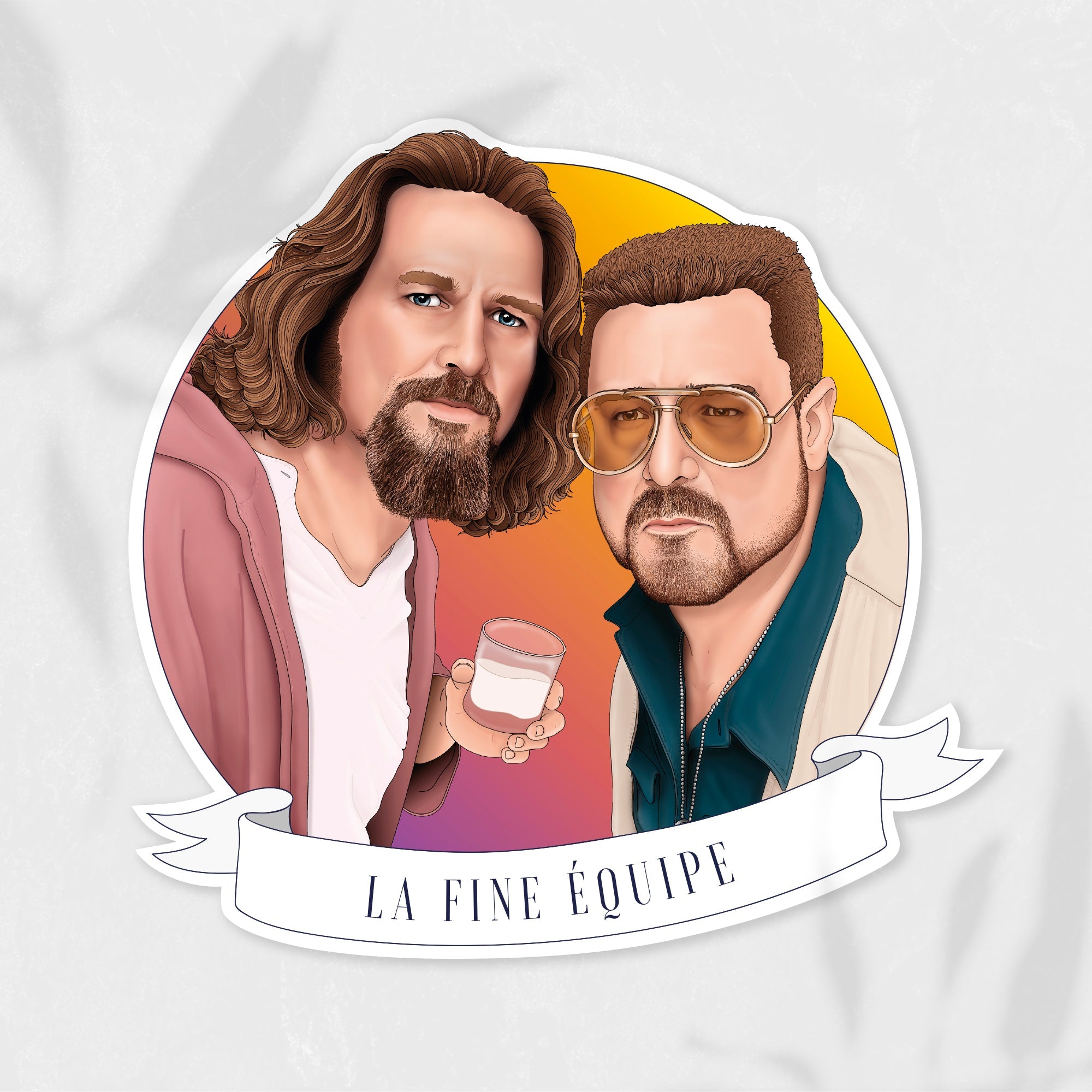 STICKER - LA FINE EQUIPE
