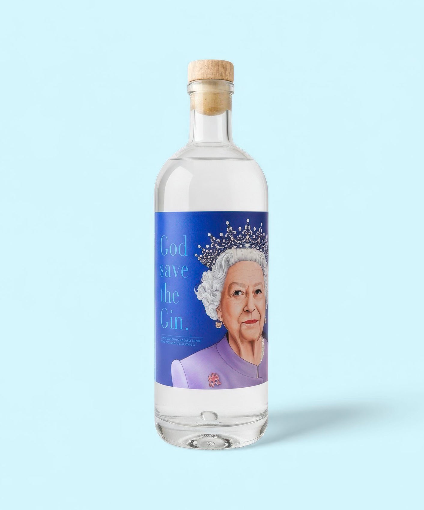 BOUTEILLE GIN - SA MAJESTÉ