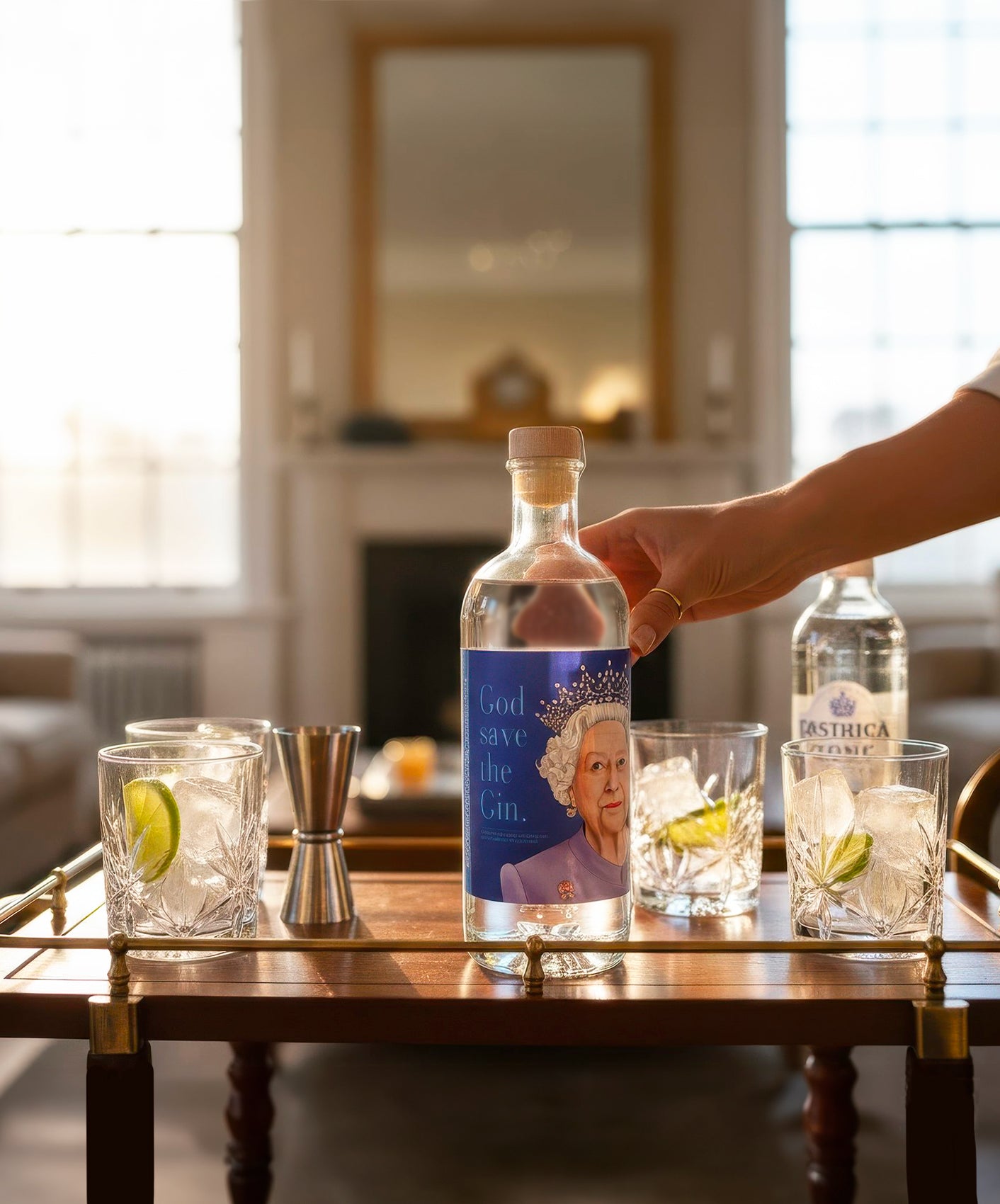 BOUTEILLE GIN - SA MAJESTÉ