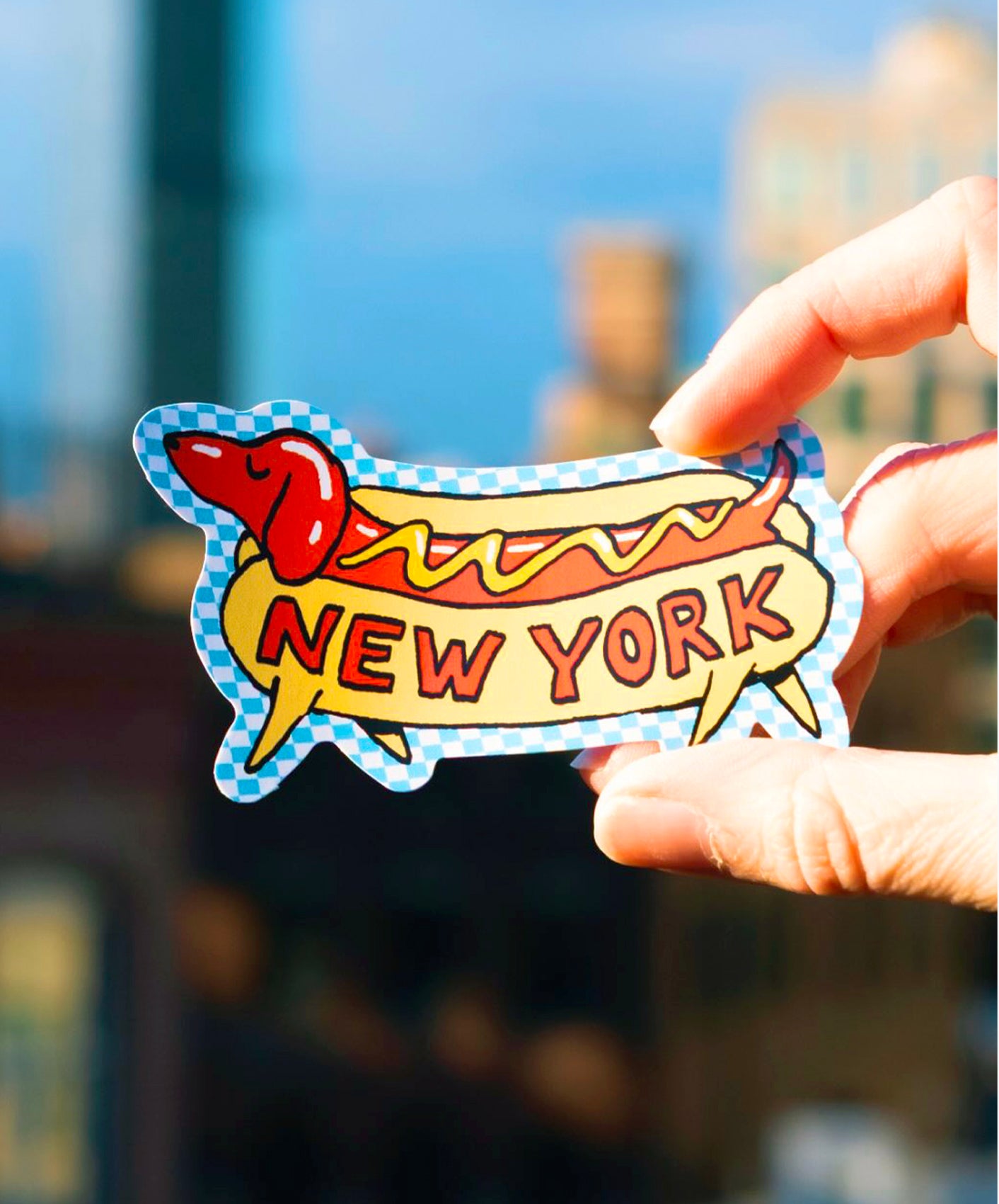 STICKER - NEW YORK DOG