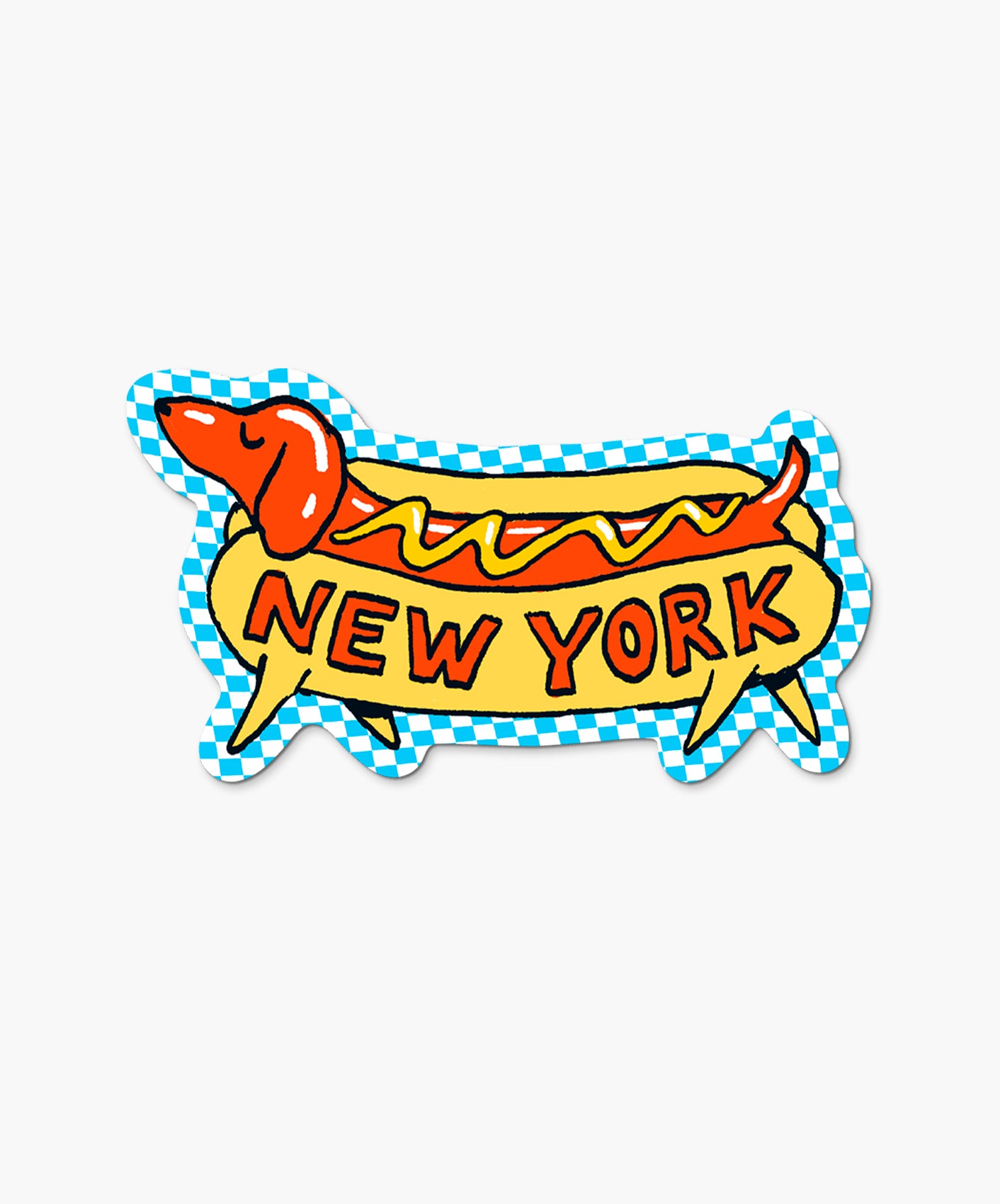 STICKER - NEW YORK DOG
