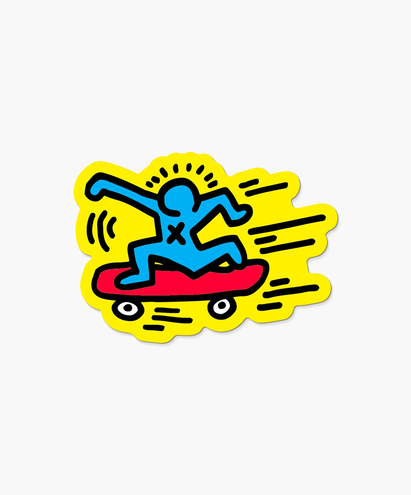 STICKER - SKATER (PAR KEITH HARING)