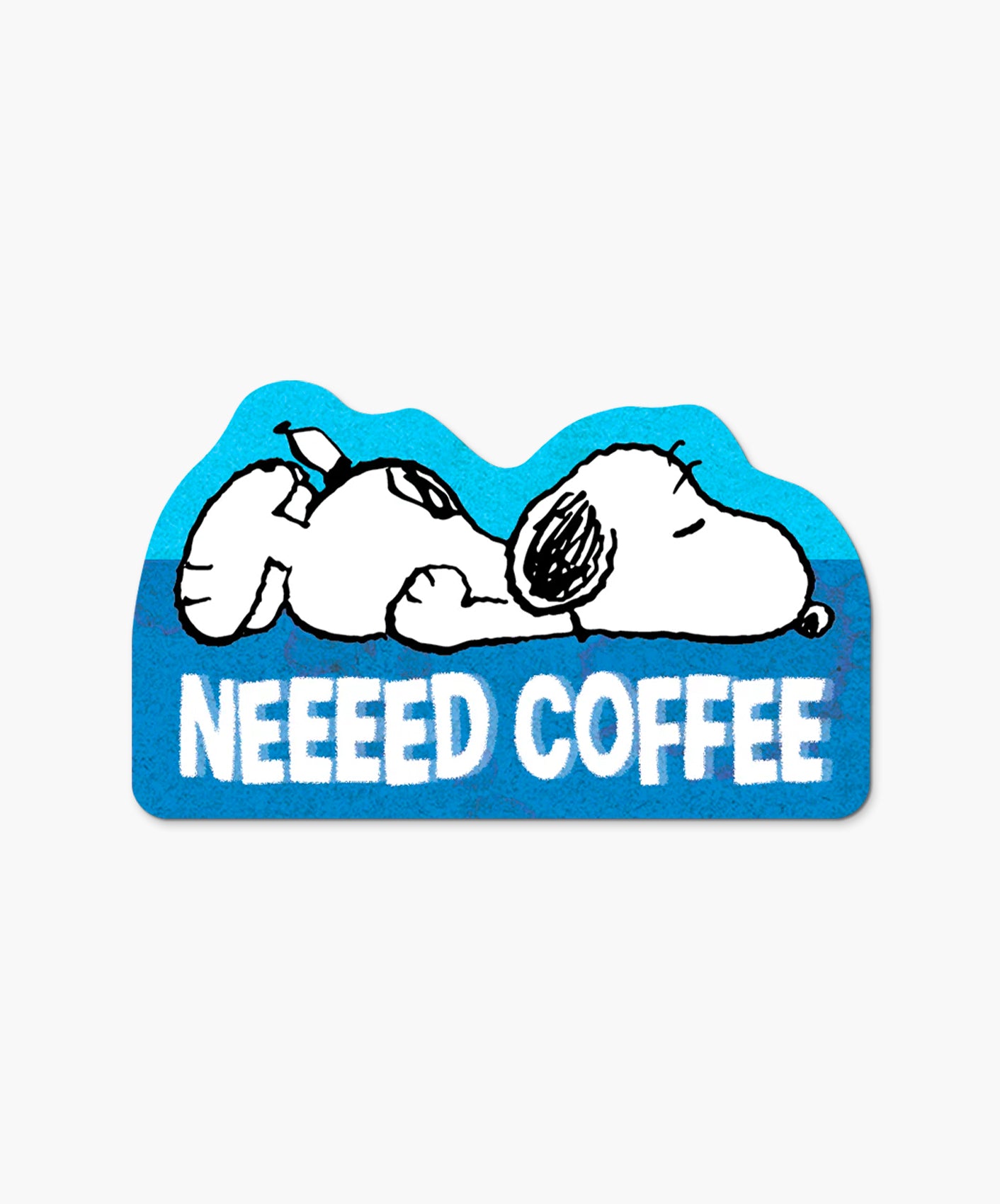 STICKER - NEED COFFEE SNOOPY