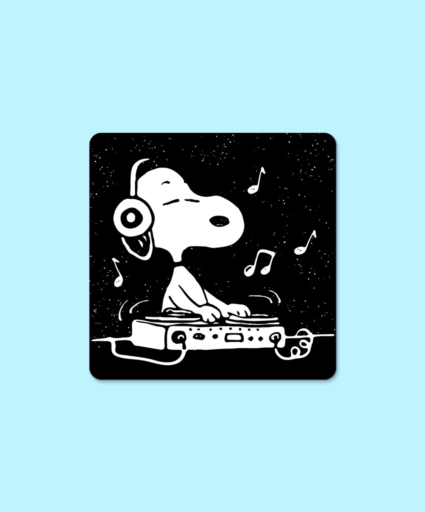 STICKER - DJ SNOOPY