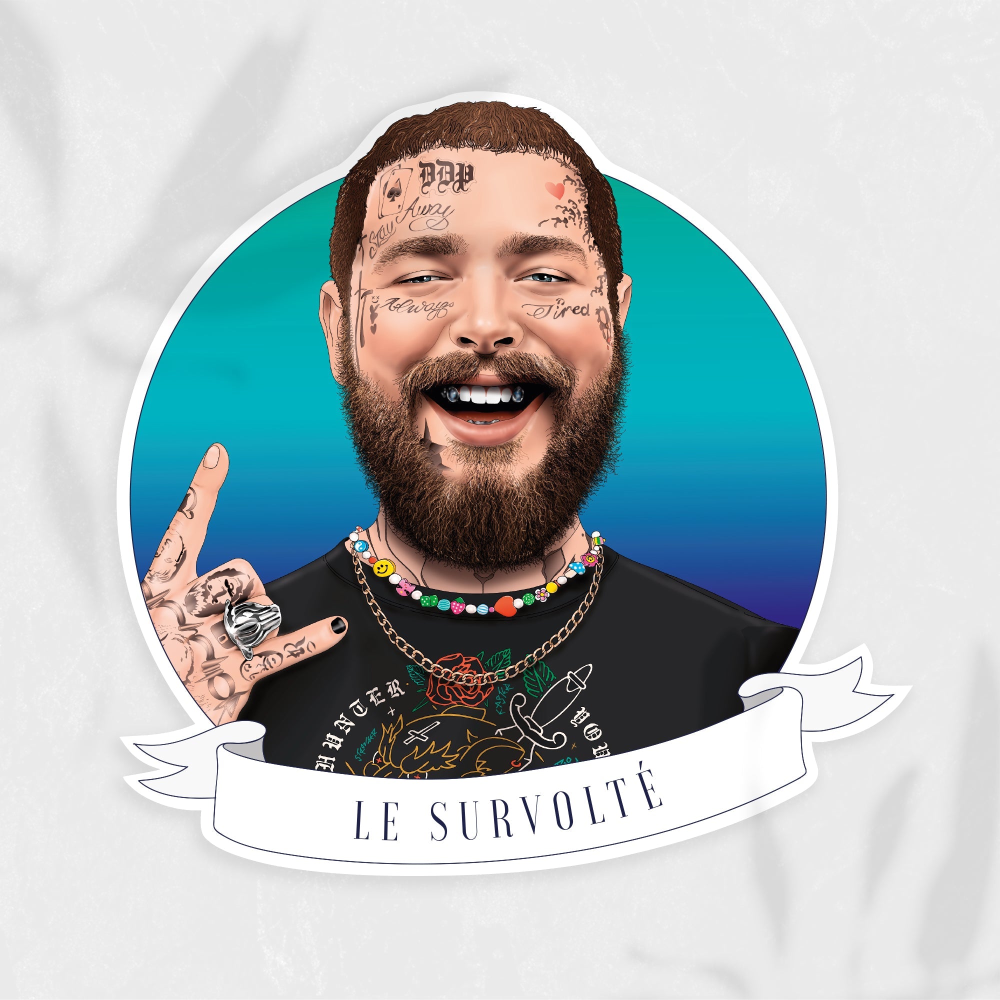 STICKER - LE SURVOLTÉ