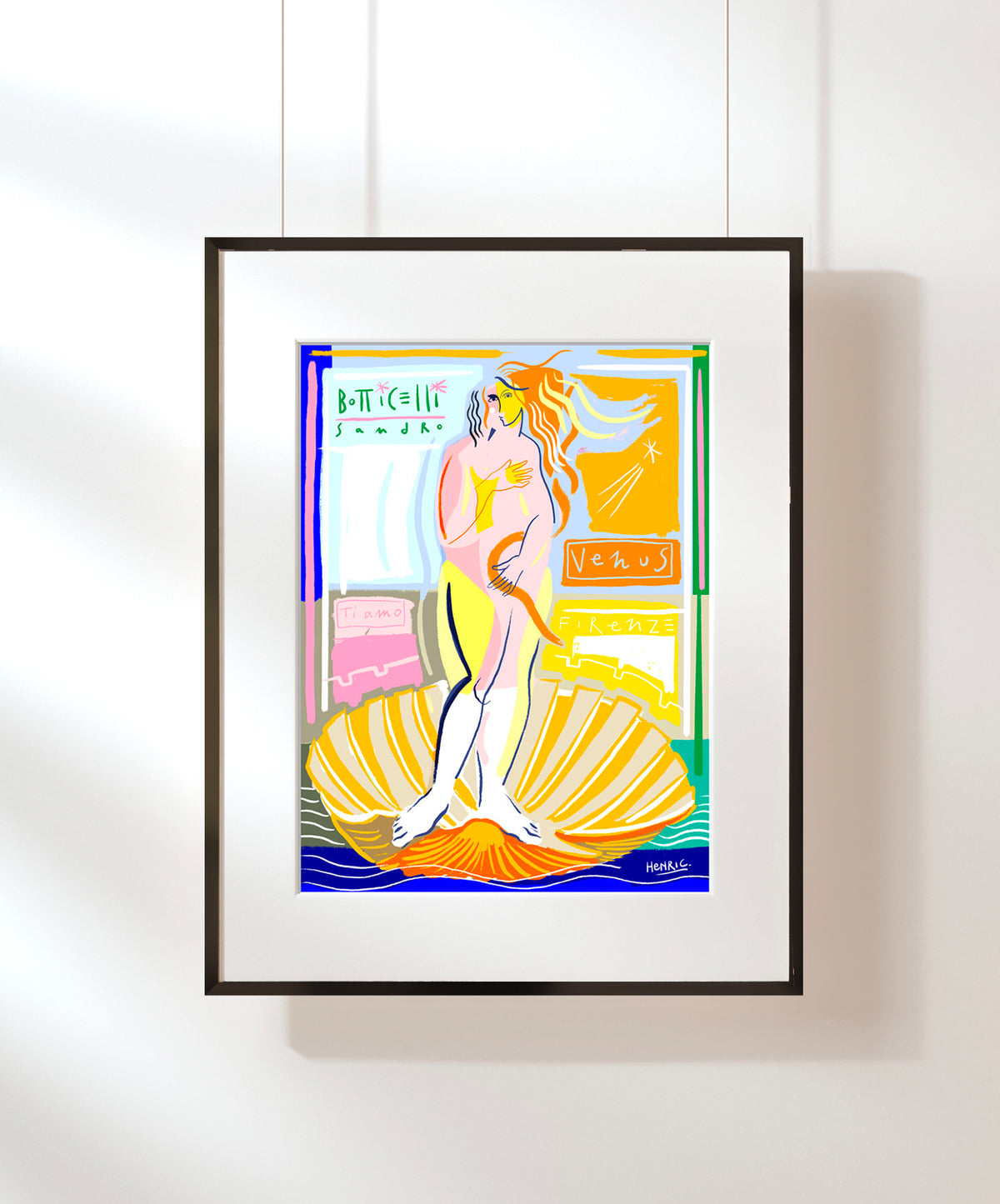 VENUS - ENCADRÉE 40X50CM